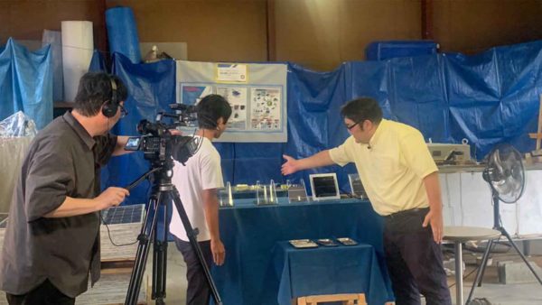 テレビせとうち様の取材